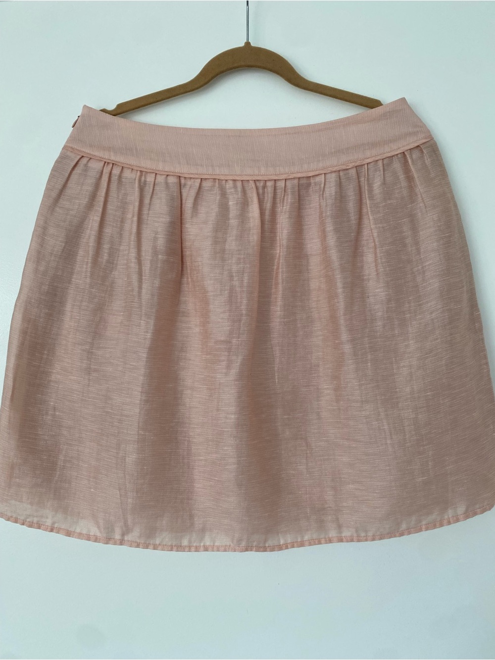 Loft Pink A-Line Skirt